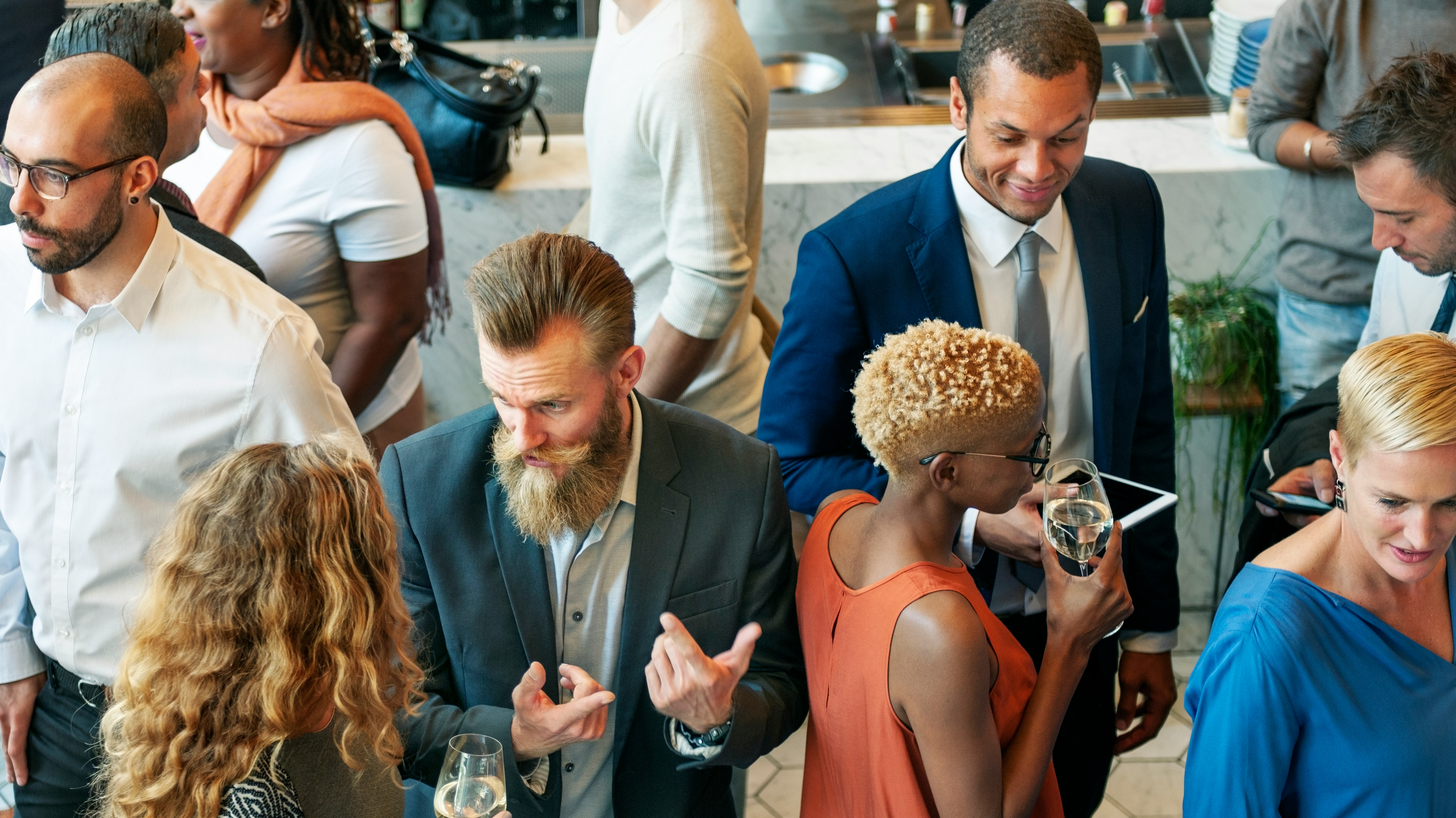 Executive leaders connecting